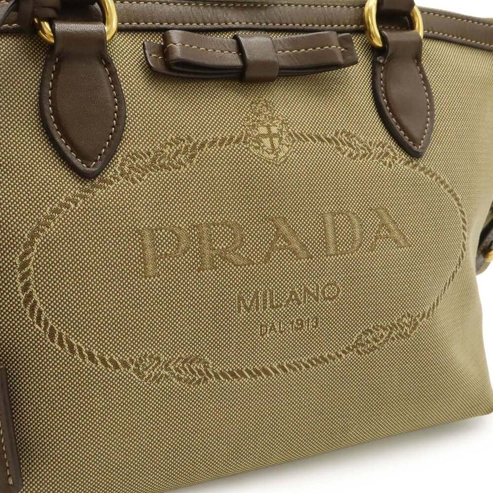 PRADA Brown Leather Shoulder Bag - Picture 10 of 10